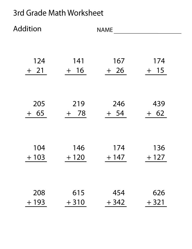 Third Grade Math Worksheets Activity Shelter Worksheets Library