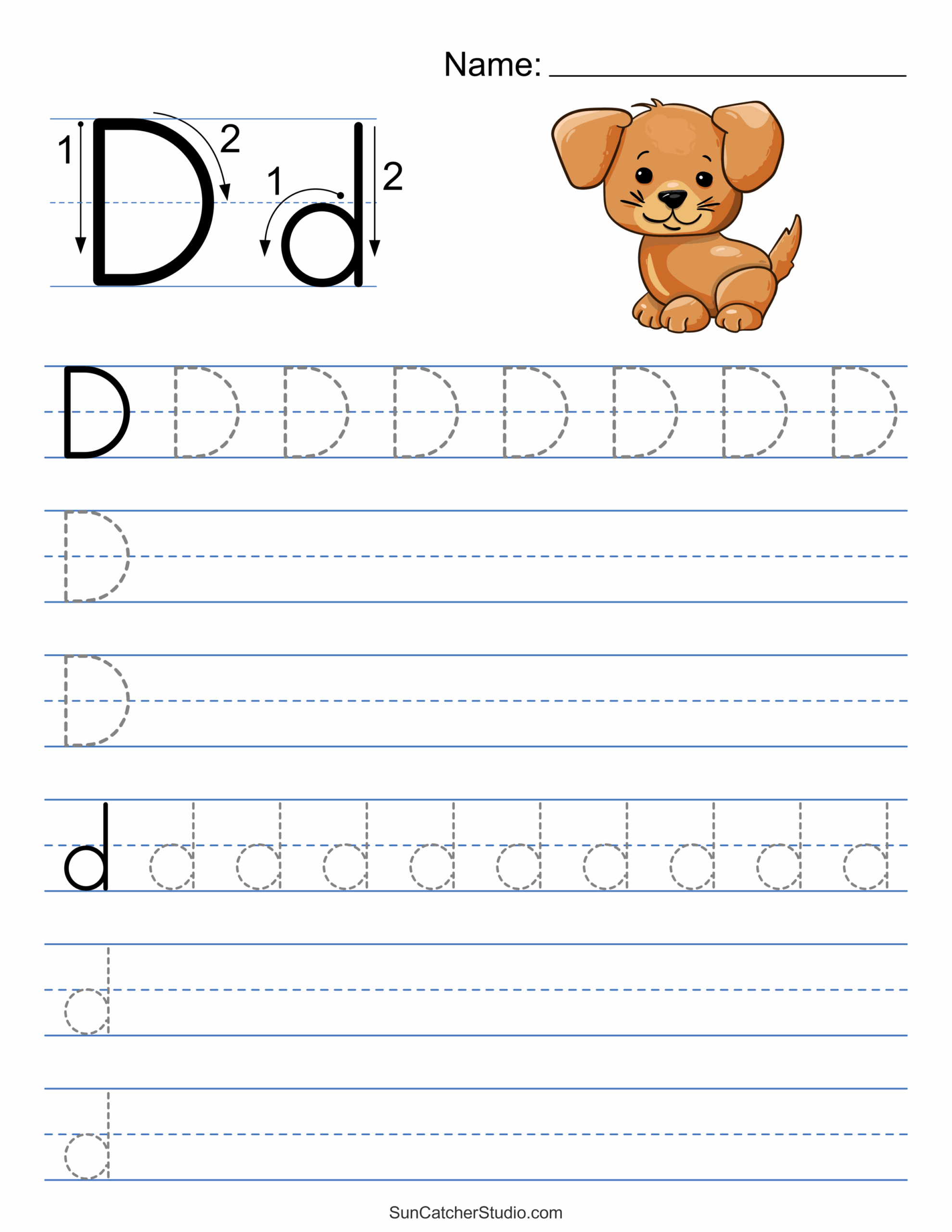 alphabet tracing worksheets pdf