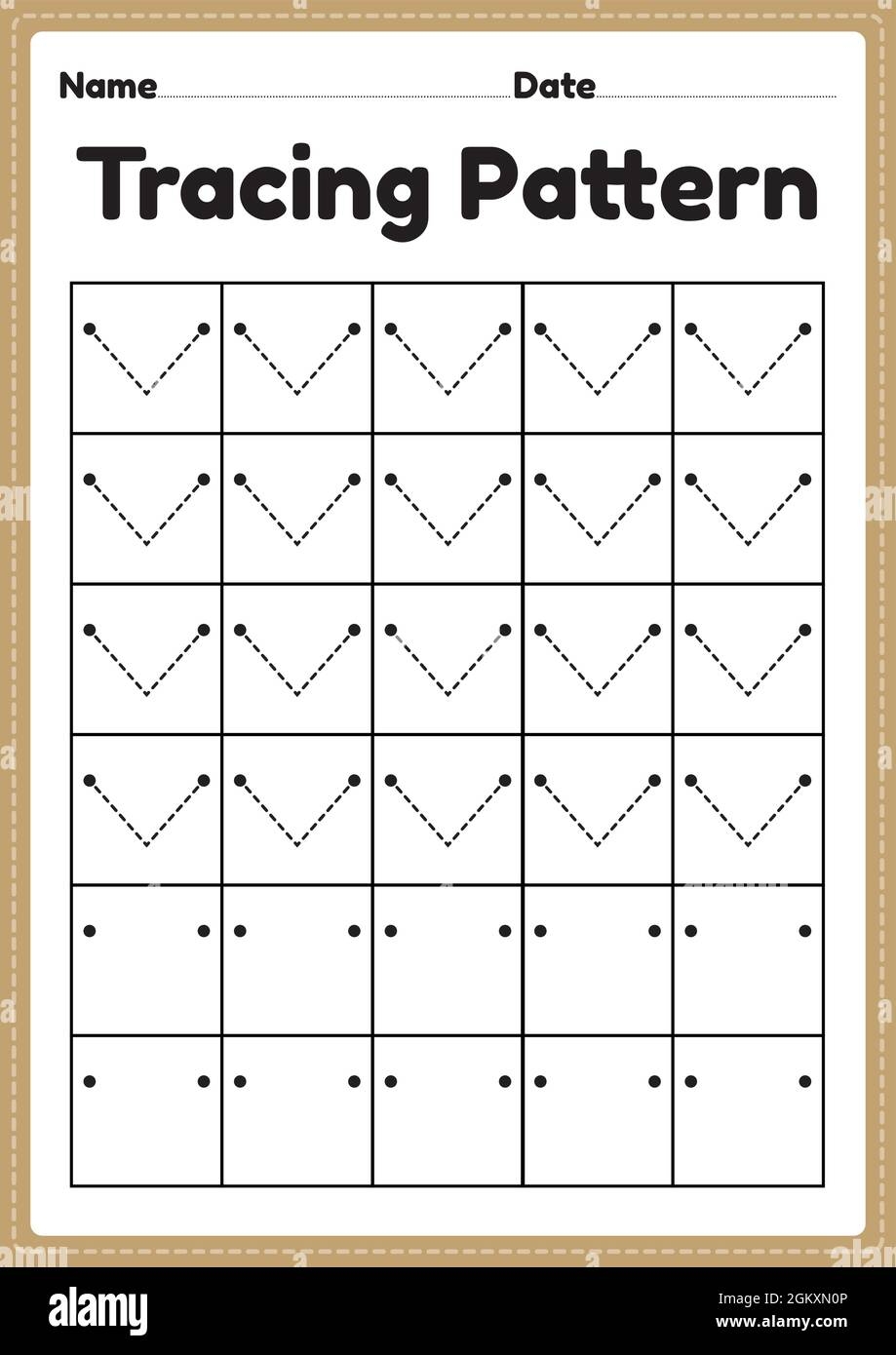 tracing pages for preschool