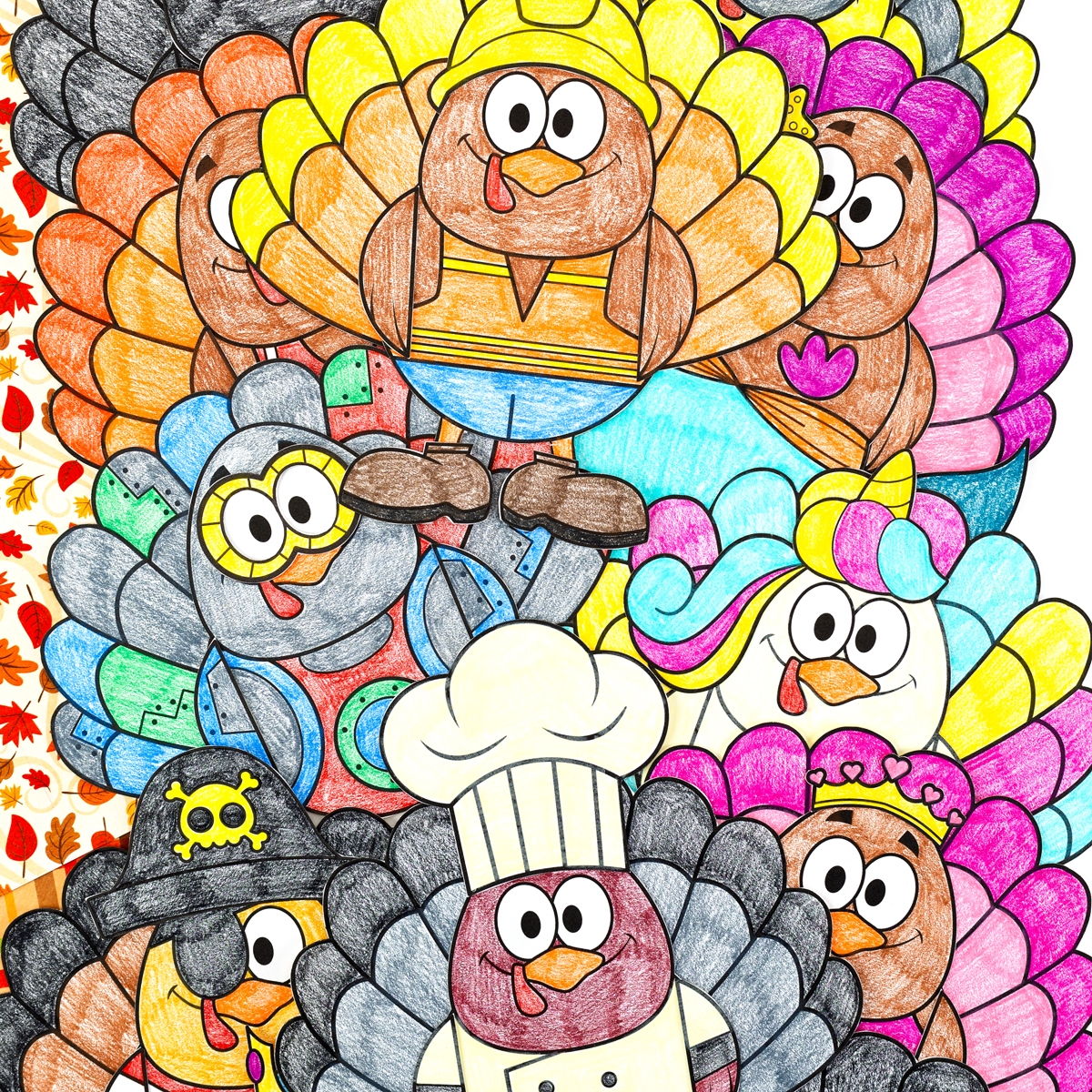 disguise turkey template printable