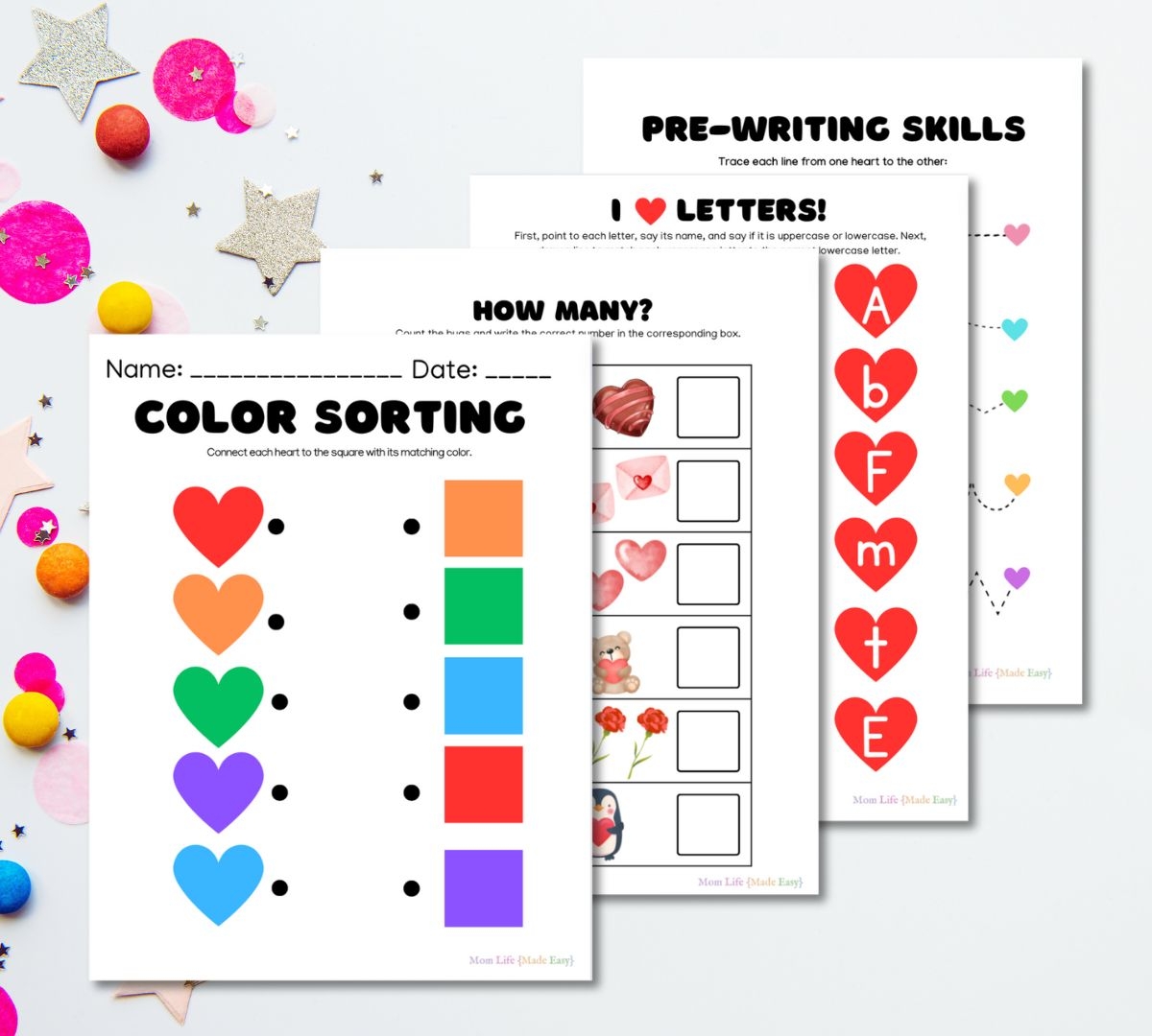 valentine s day worksheets