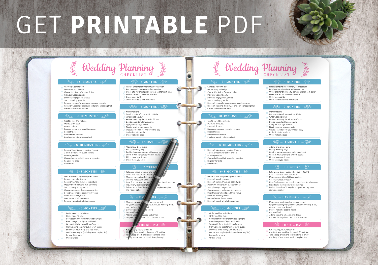 Wedding Planning Checklist Organize Your Big Day With Ease