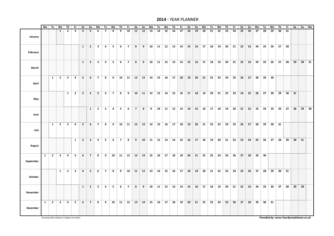 Year Planner Year Planner