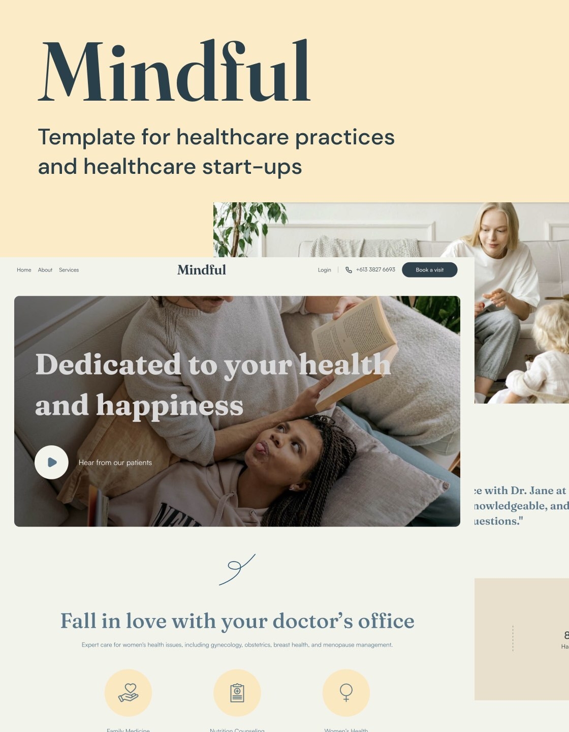 10 Best Therapist Website Templates And Designs Webflow Inspo