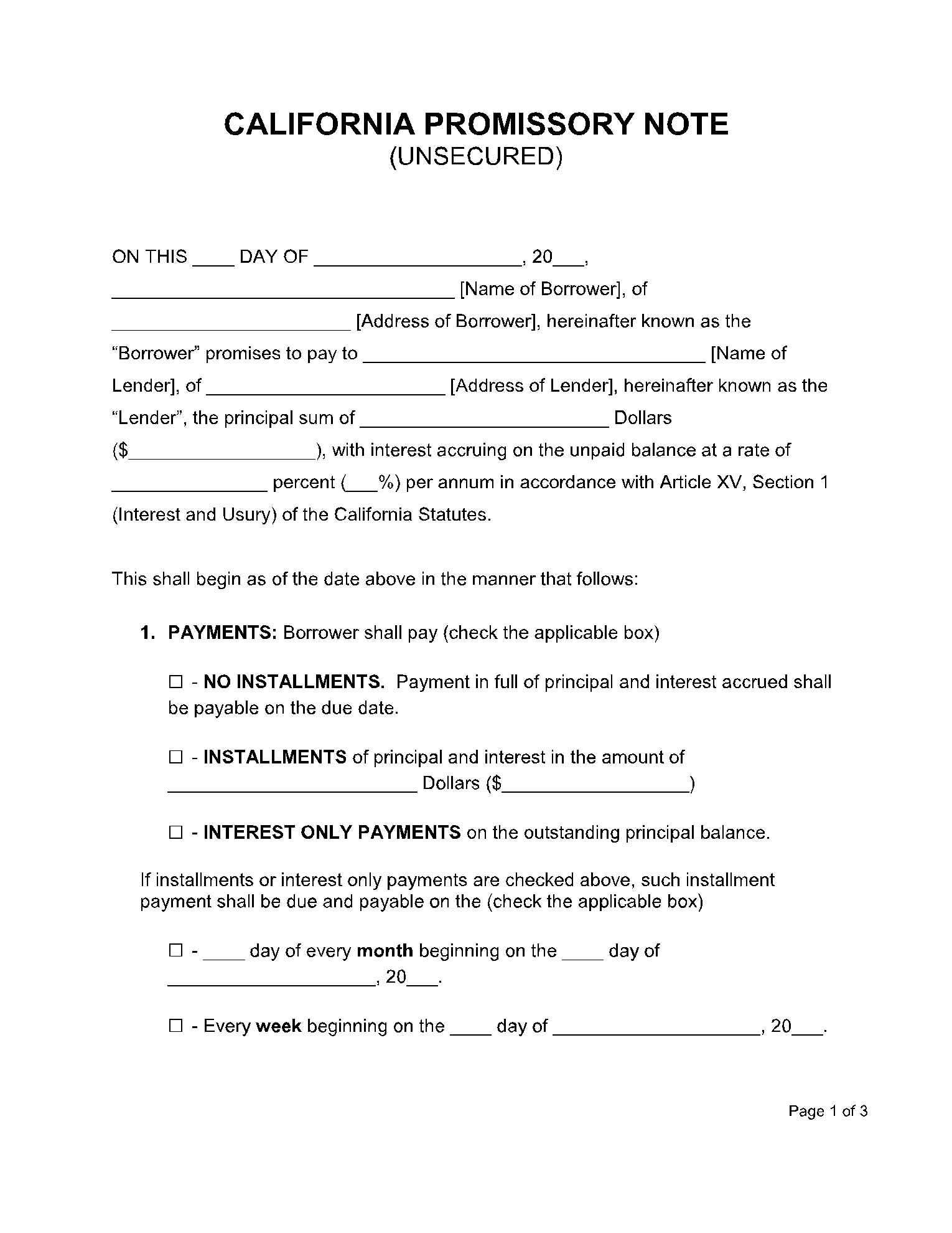 10 Free Promissory Note Template 2021 Updated CocoSign