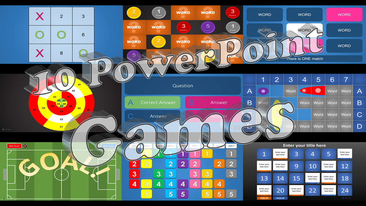10 PowerPoint Games Tekhnologic 10 PowerPoint Games Tekhnologic