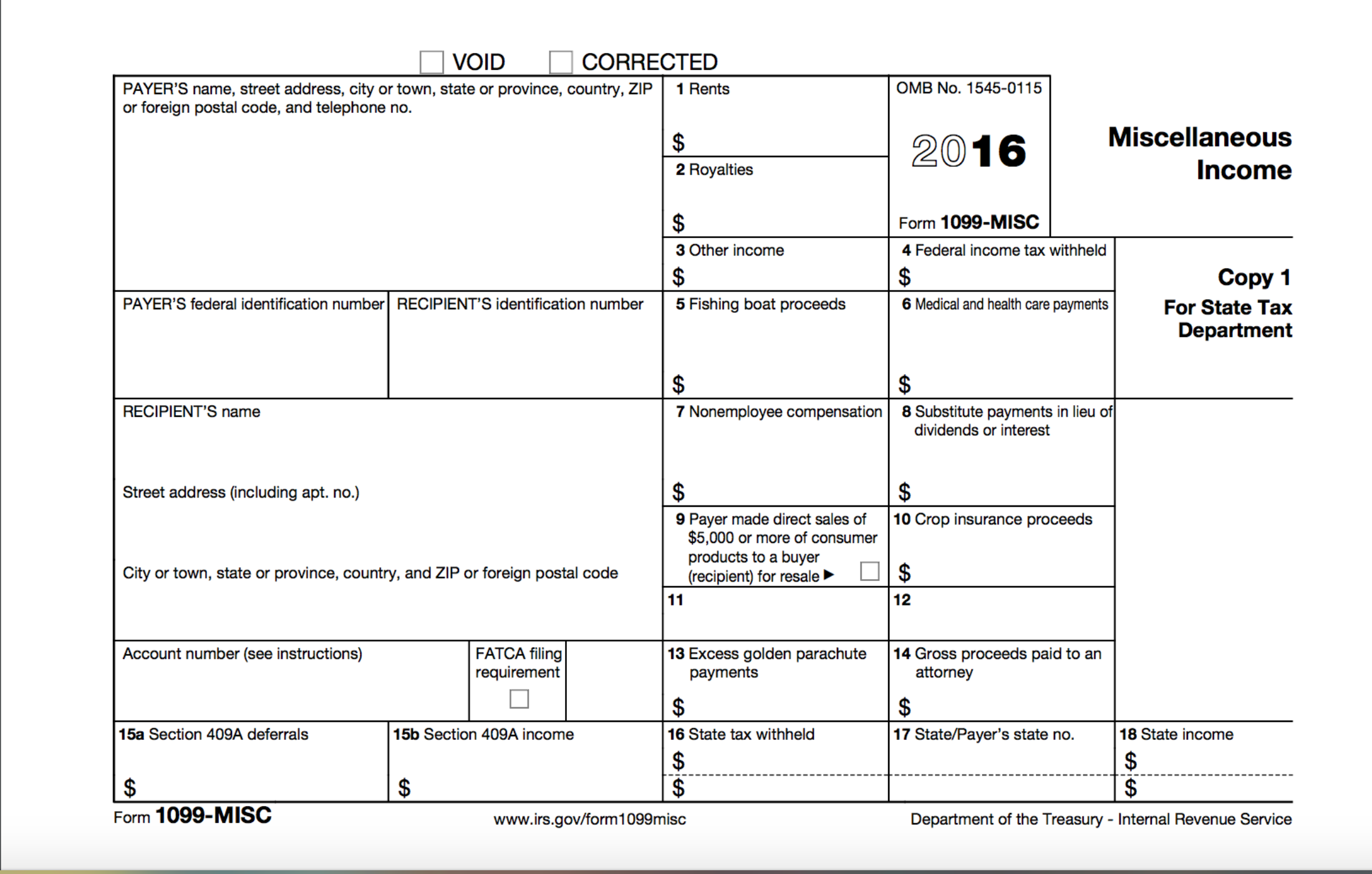 1099 MISC Tax Form DIY Guide