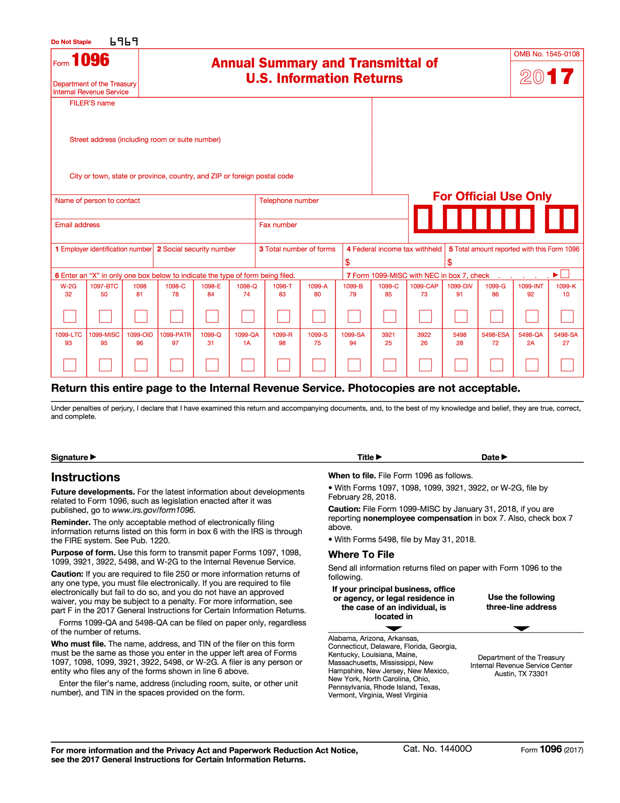 1099s 1099 Forms JGF Biz APOTHECARY
