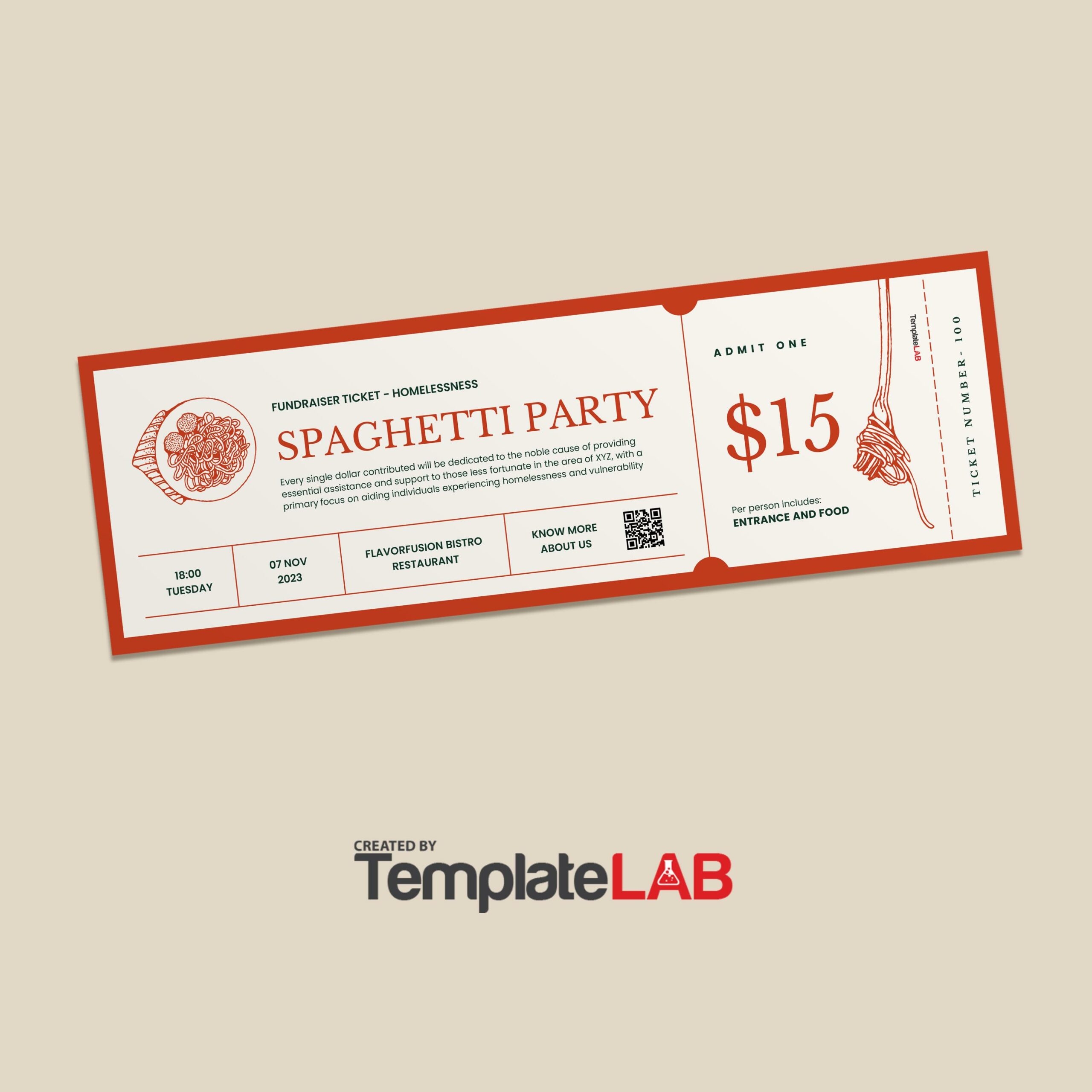 fundraiser ticket template fundraiser ticket template