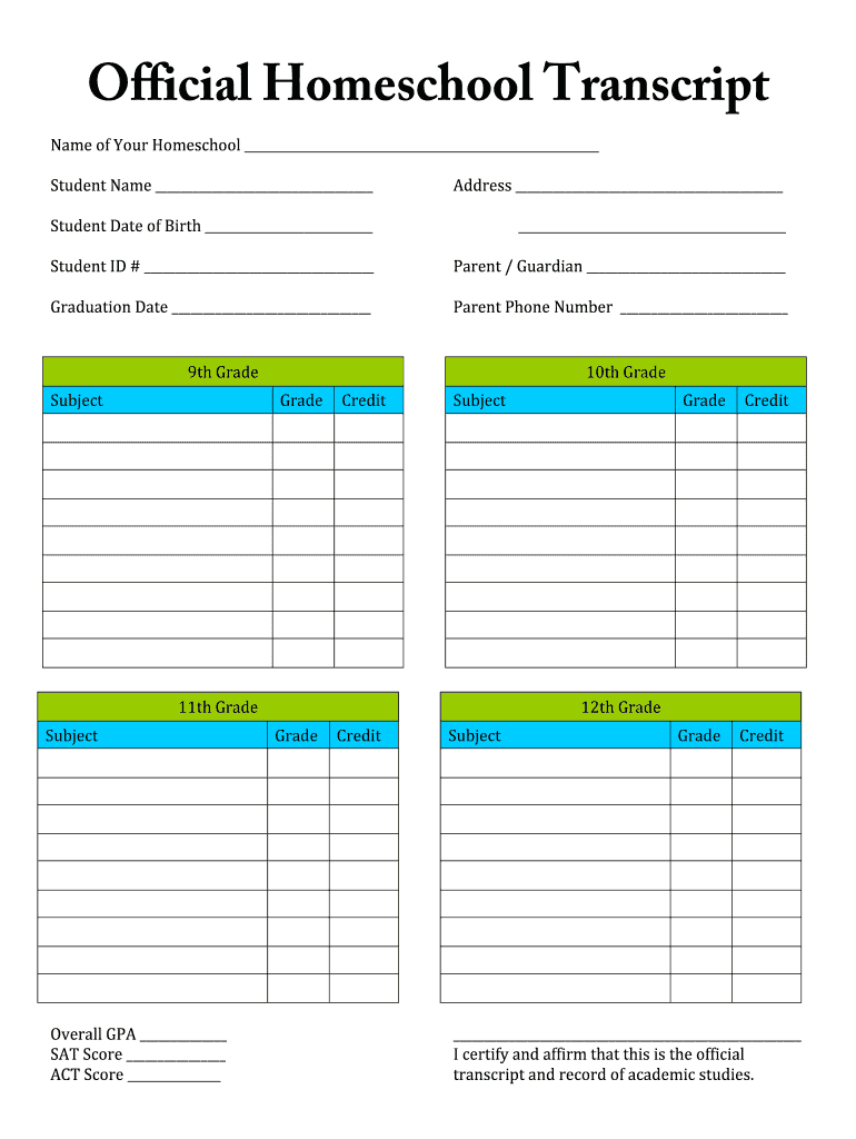 2014 2026 Form UT 101 Homeschool Ideas Official Homeschool Transcript Blank Fillable Template Fill Out Print Download PDF PdfFiller 2014 2026 Form UT 101 Homeschool Ideas Official Homeschool Transcript Blank Fillable Template Fill Out Print Download PDF PdfFiller