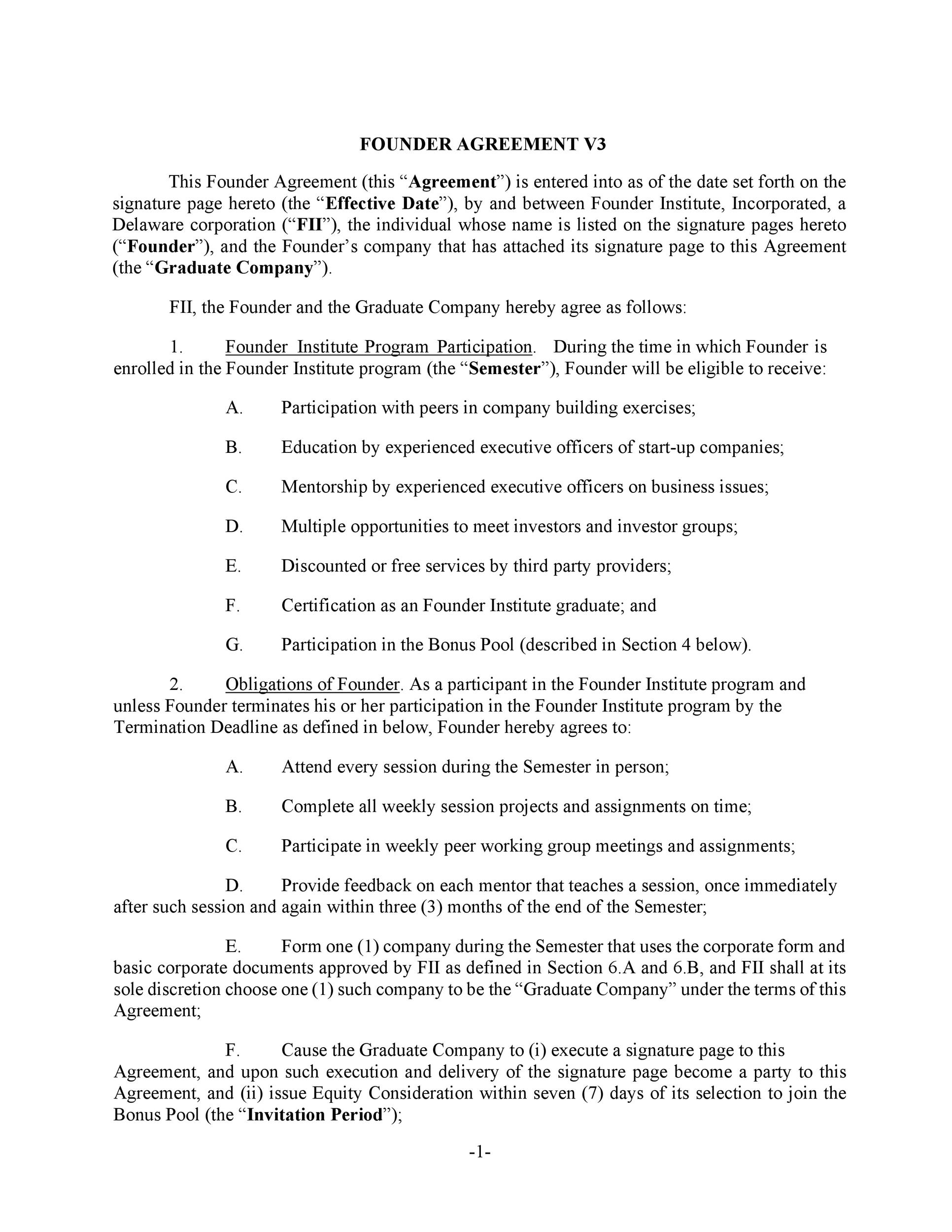22 Great Founders Agreement Tramples For ANY Startup 22 Great Founders Agreement Tramples For ANY Startup