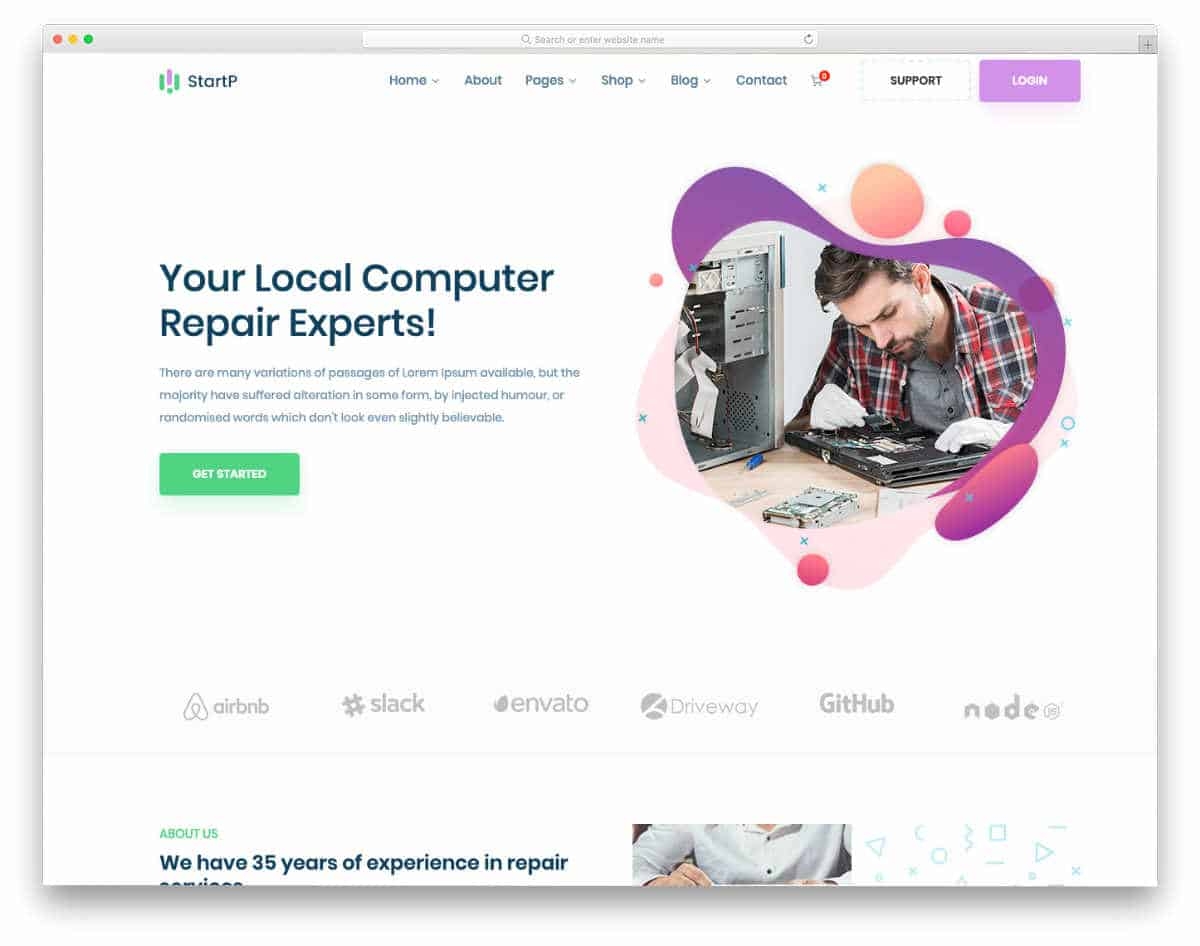25 Best React Website Templates For Dynamic Websites 2026