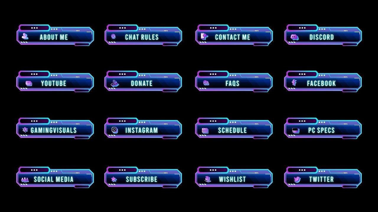 300 Free Twitch Panels Panel Maker Templates 