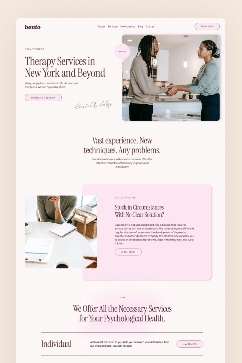 31 Therapy Website Examples On Squarespace Applet Studio