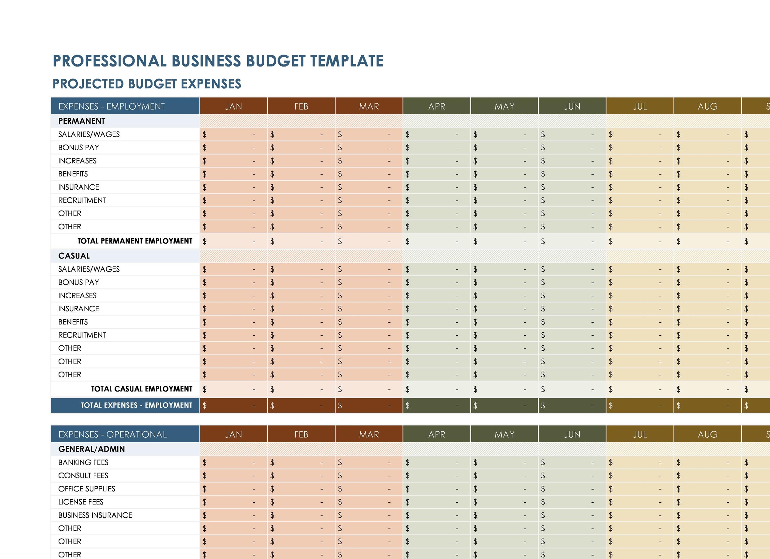 49 Handy Business Budget Templates Excel Google Sheets Word 49 Handy Business Budget Templates Excel Google Sheets Word