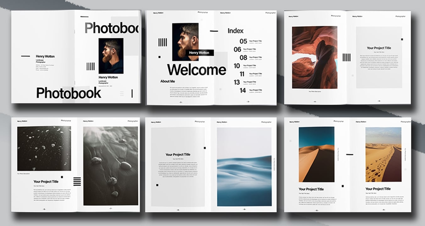 50 Best Free And Paid Photobook Templates 2025 Redokun Blog