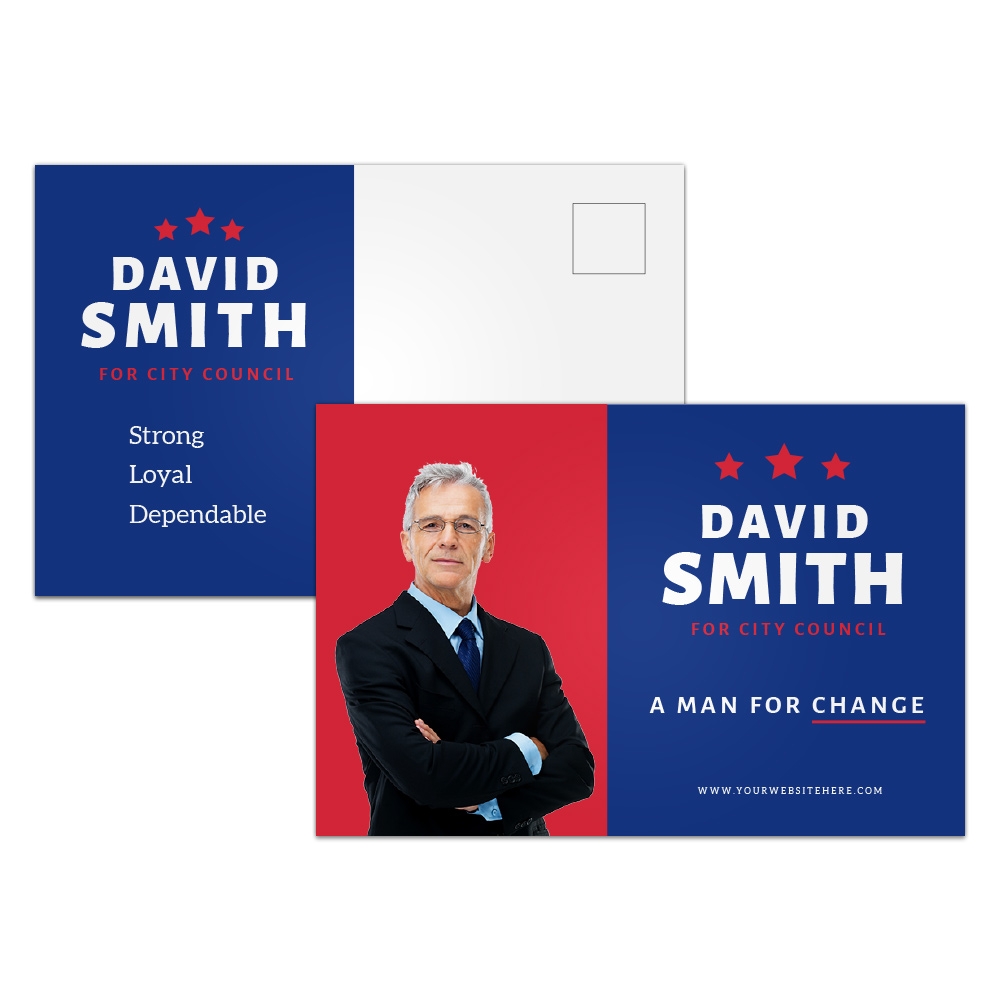 6 X 9 Political Postcards MoreWithPrint
