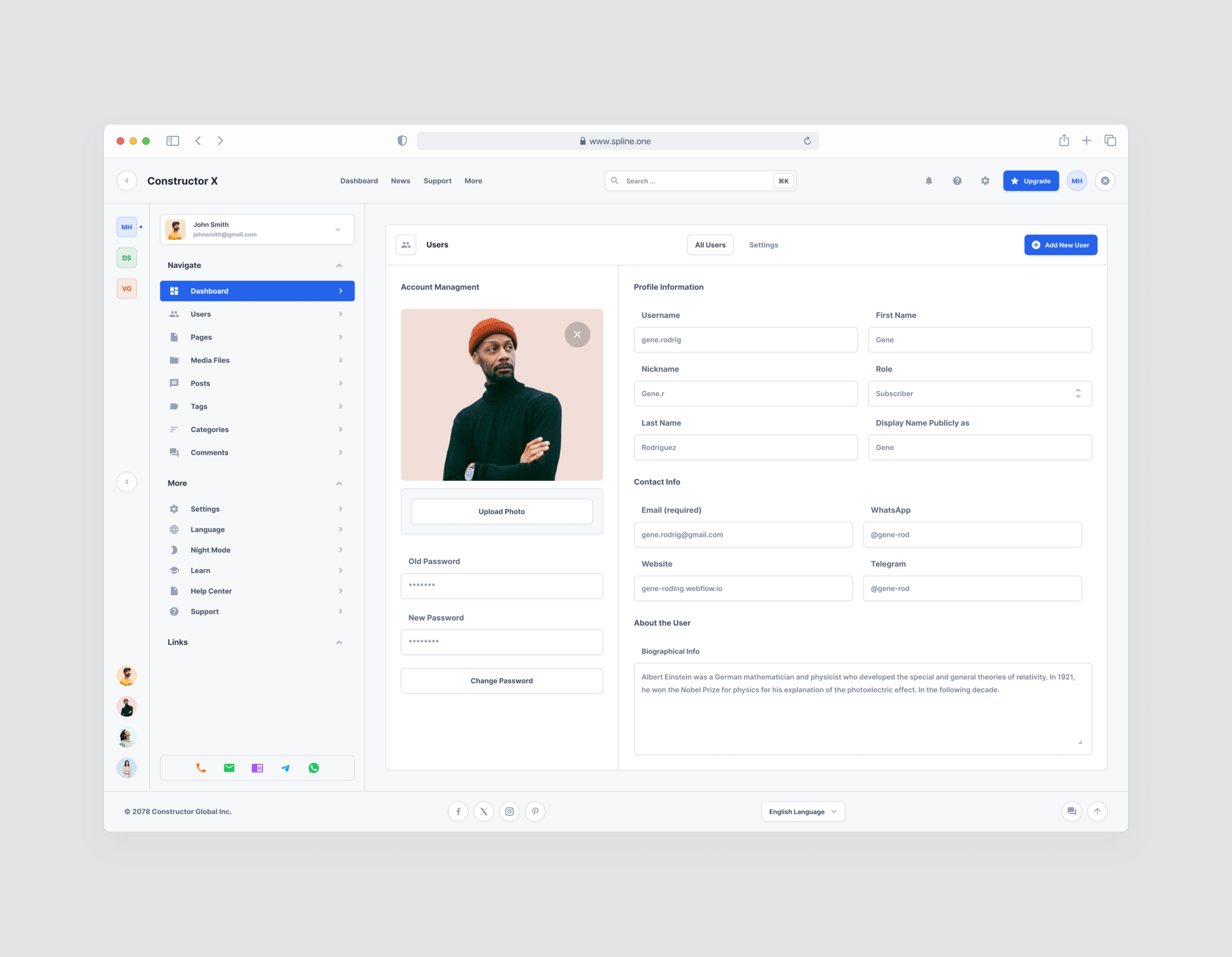 60 Best Profile Page Top 2026 Design Patterns Muzli
