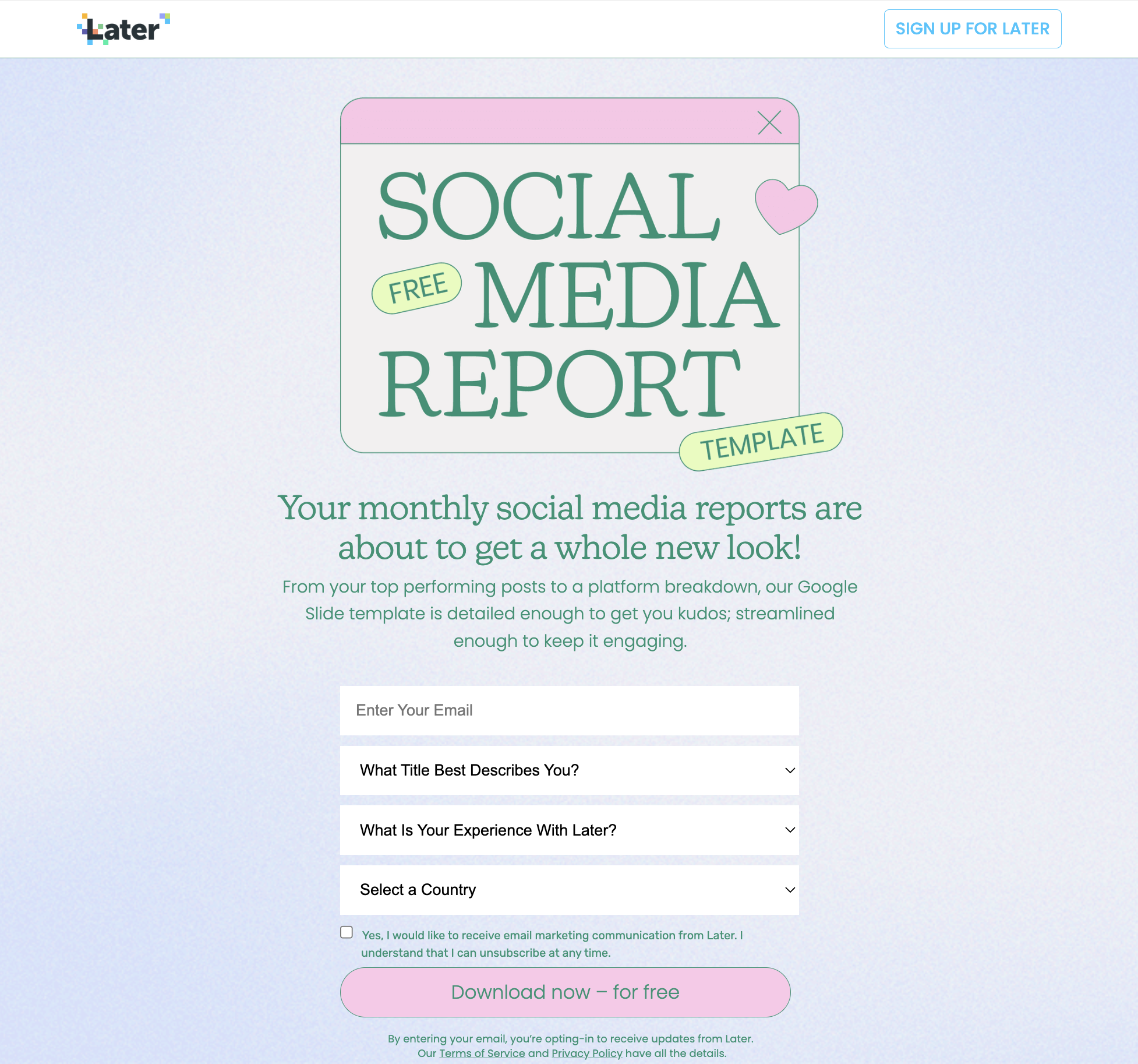capture pages templates