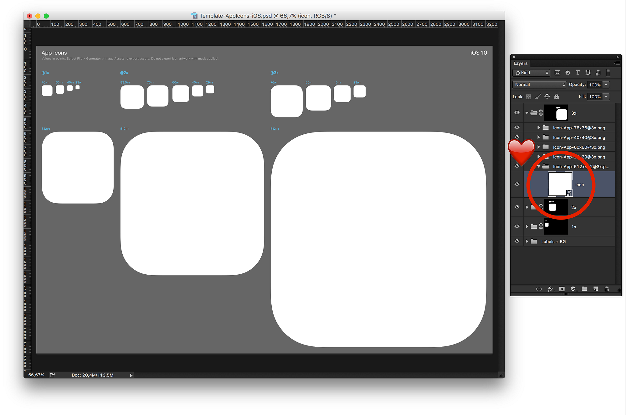 Apple Listens Updates Their New Official App Icon Template With 2 Crucial Changes By Michael Flarup Medium