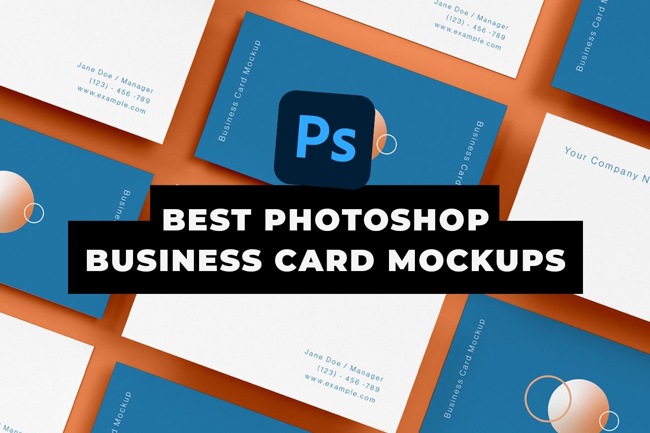 Best Photoshop Business Card Mockup Templates DesignerCandies