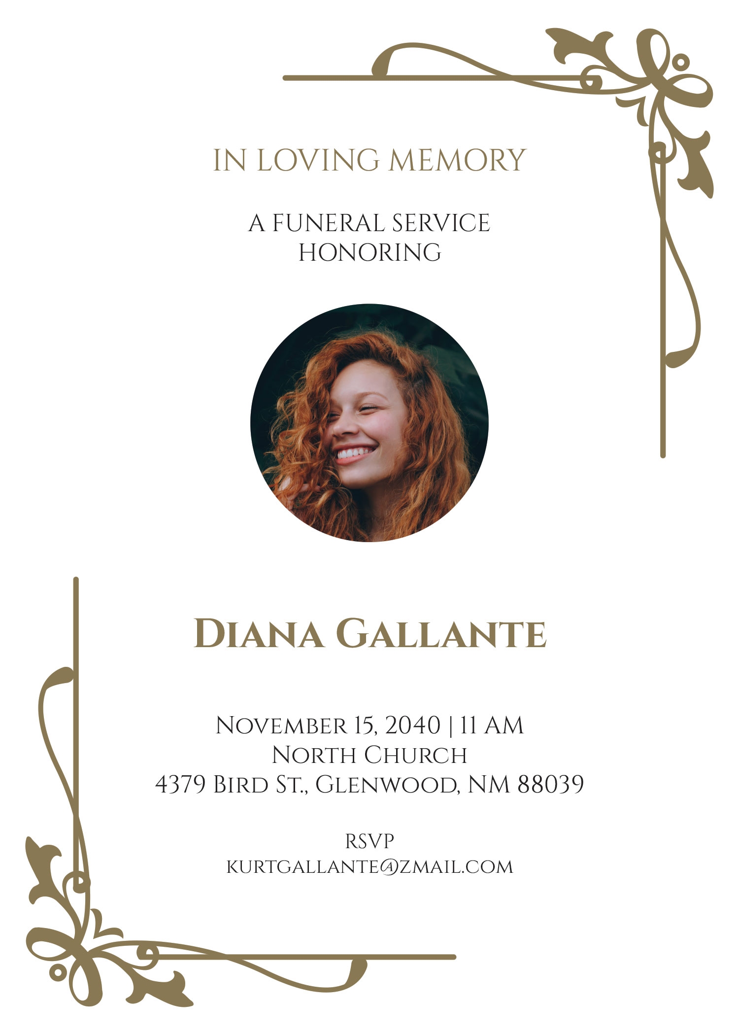 funeral invitation template word funeral invitation template word