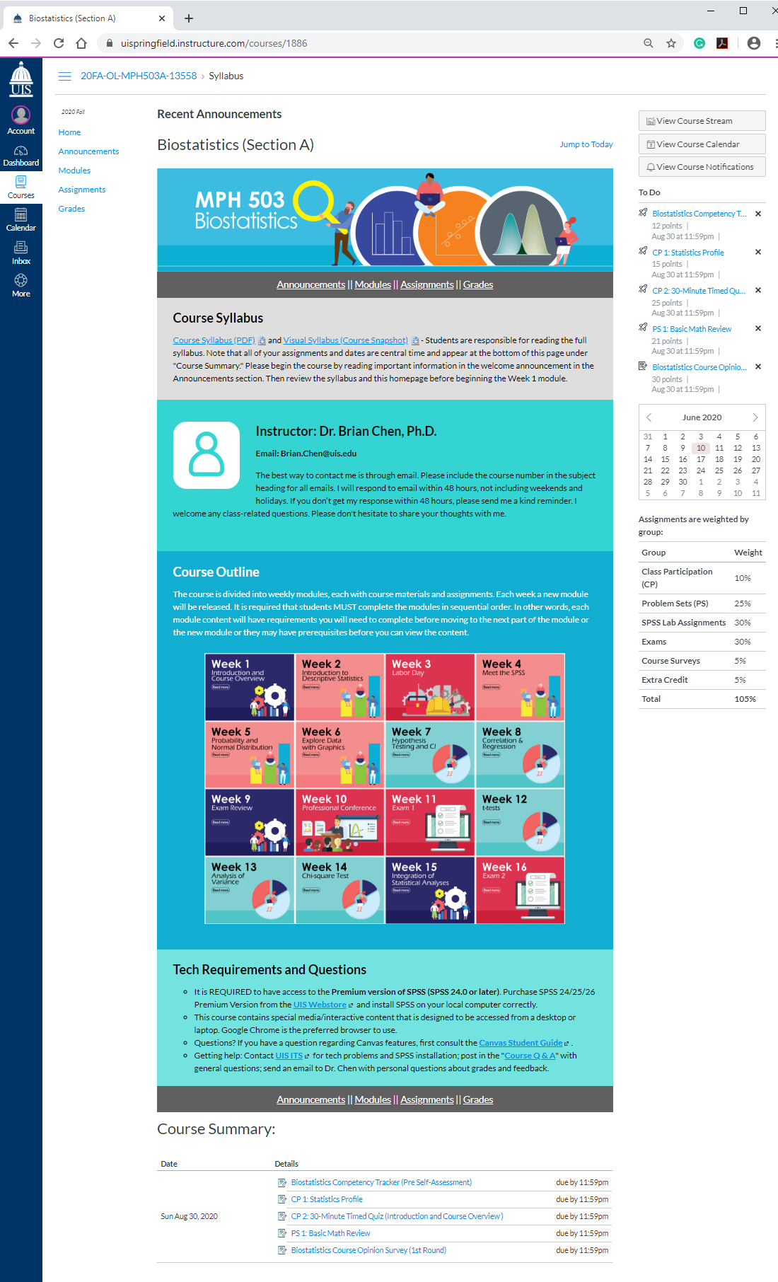 canvas home page templates