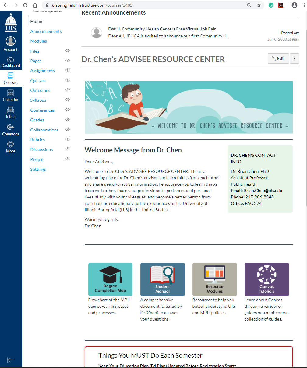 Canvas Course Designs