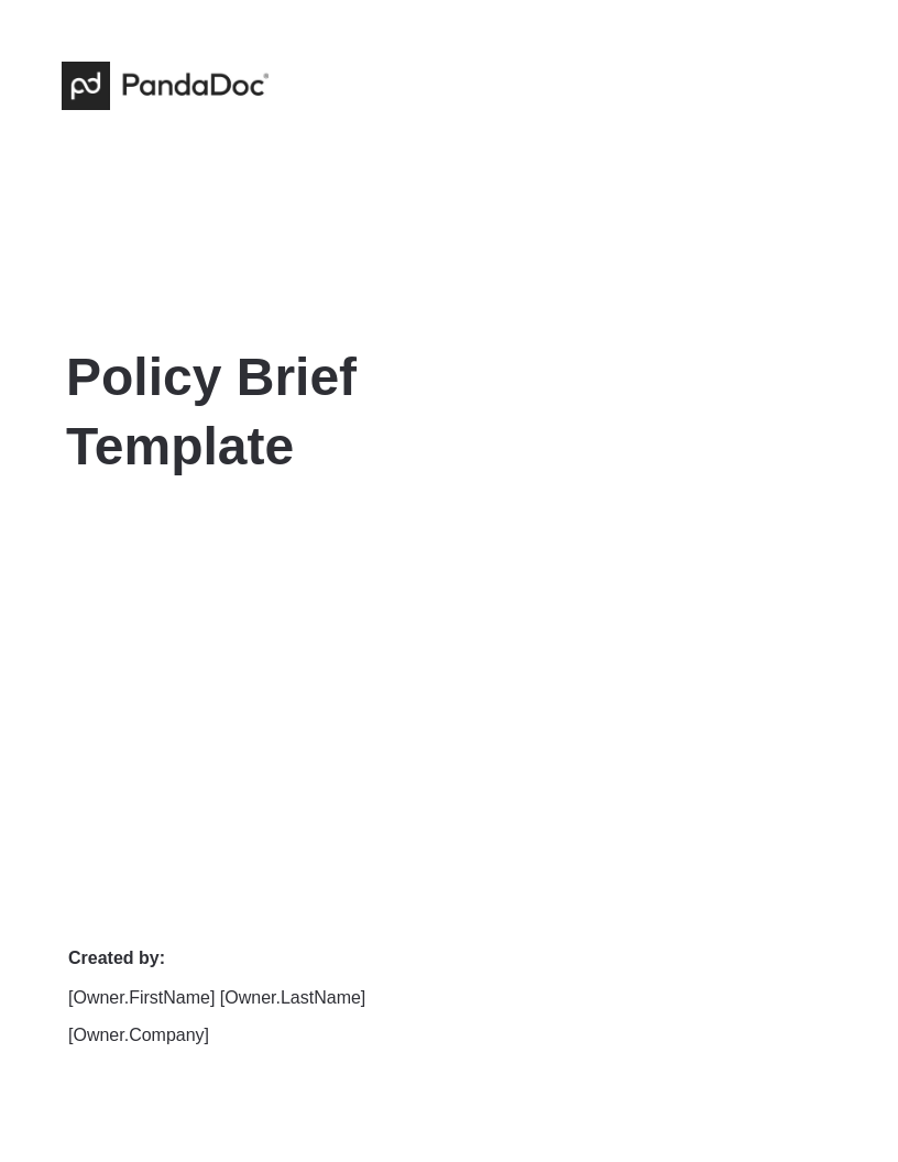 Company Policy Templates Effective Company Policy Templates By PandaDoc