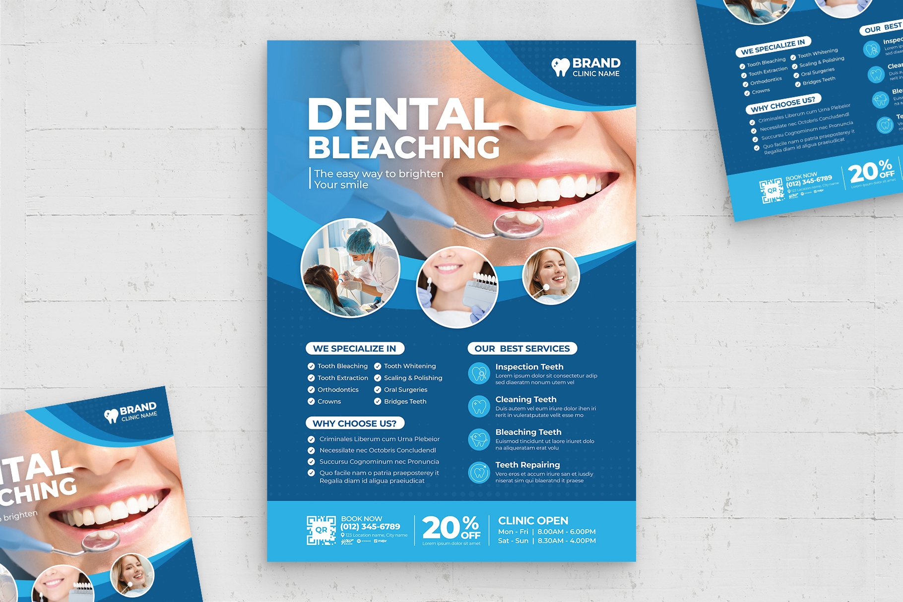 dental flyer templates free