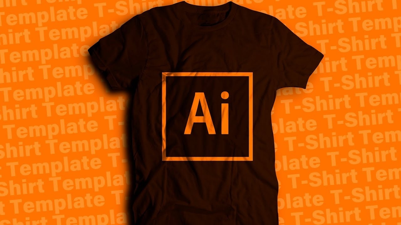 Design A T SHIRT TEMPLATE In ADOBE ILLUSTRATOR IllustratorTutorial YouTube