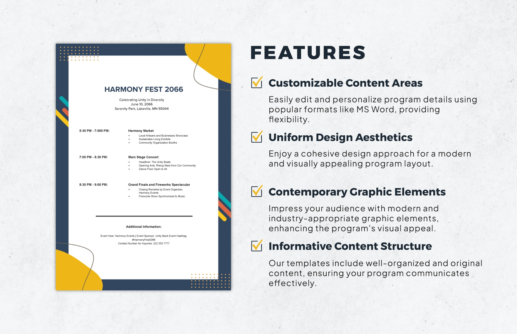Event Program Template In Word Illustrator PDF Google Docs Download Template Event Program Template In Word Illustrator PDF Google Docs Download Template