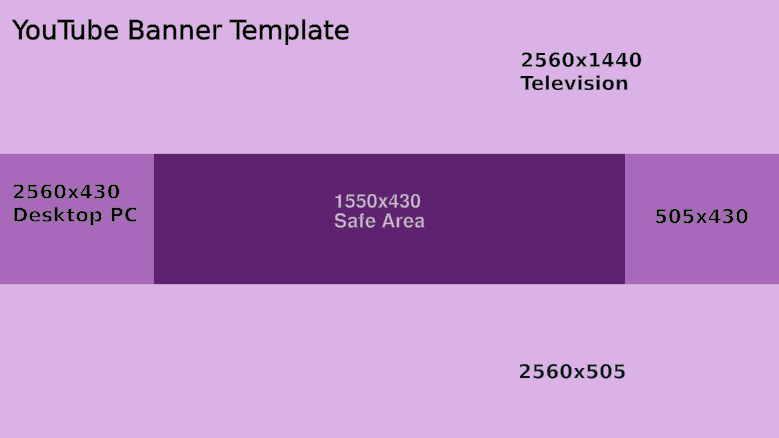 File YouTube Banner Safe Area Template Background png Wikimedia Commons