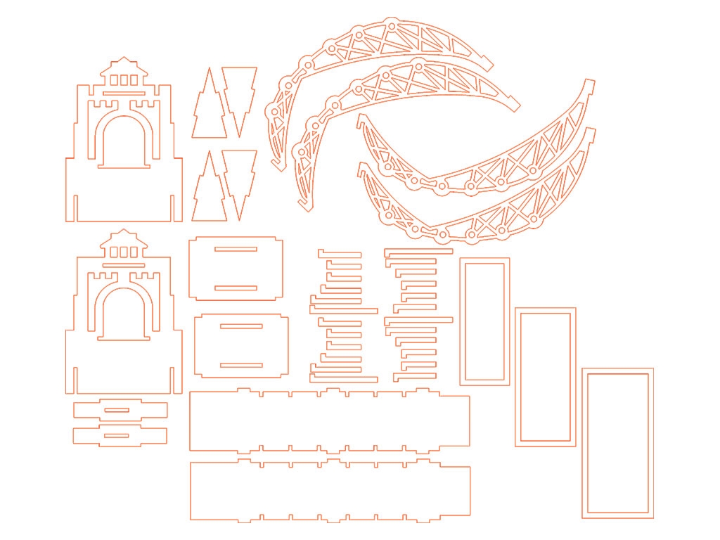 Free 3D Laser Cutting Files And Laser Cutter Templates