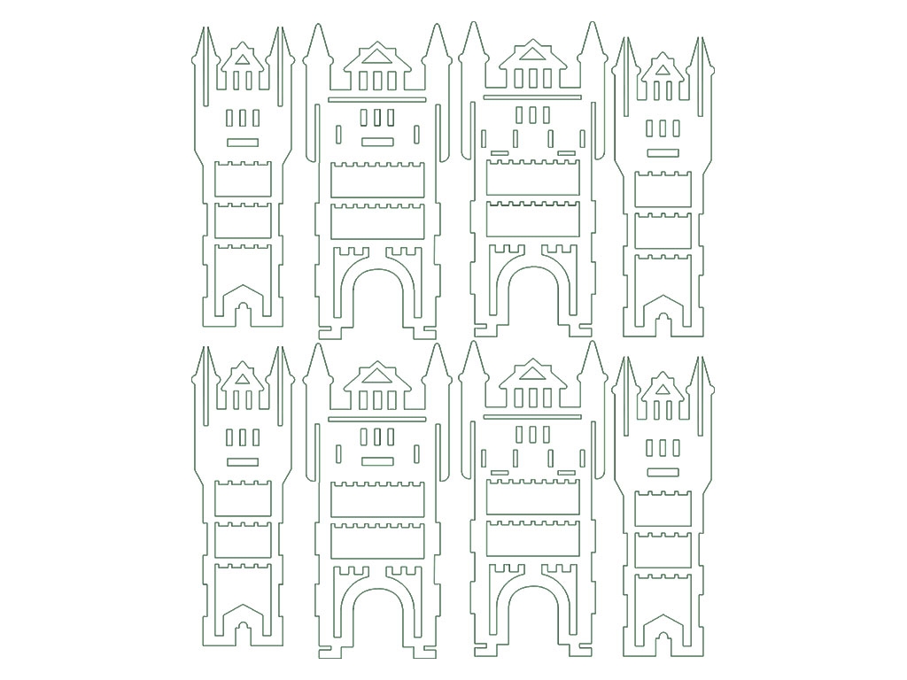 laser cutting templates
