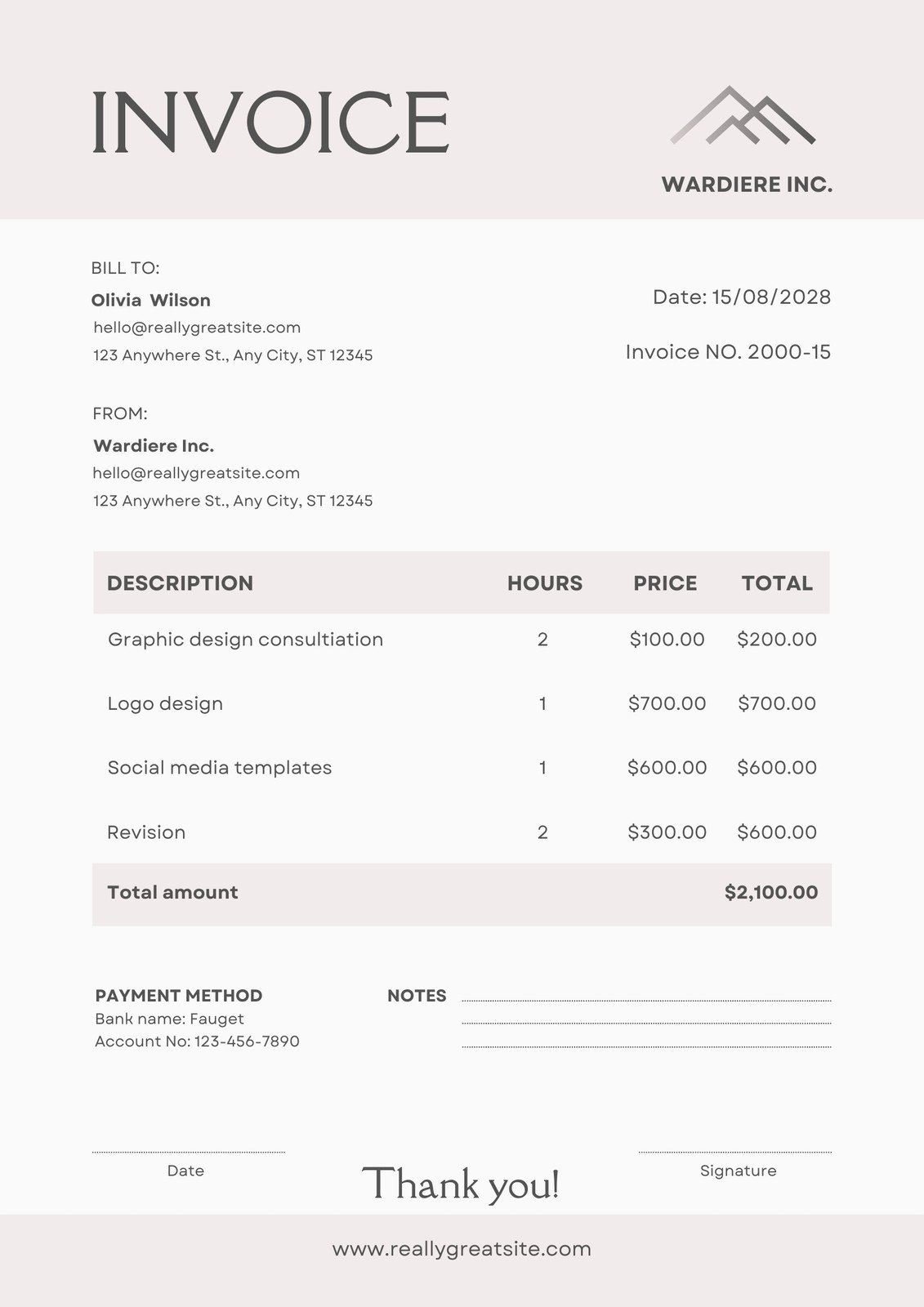 Free Custom Printable Consulting Invoice Templates Canva Free Custom Printable Consulting Invoice Templates Canva