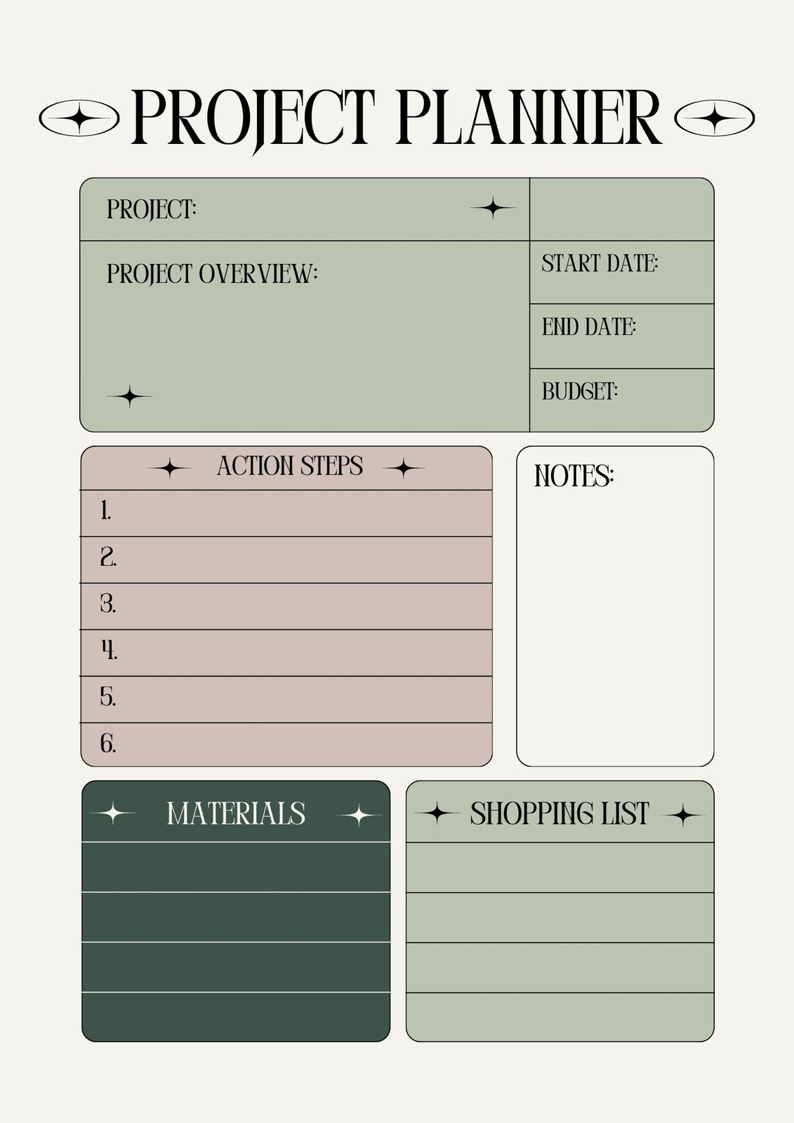 Free Custom Printable Project Schedule Planner Templates Canva