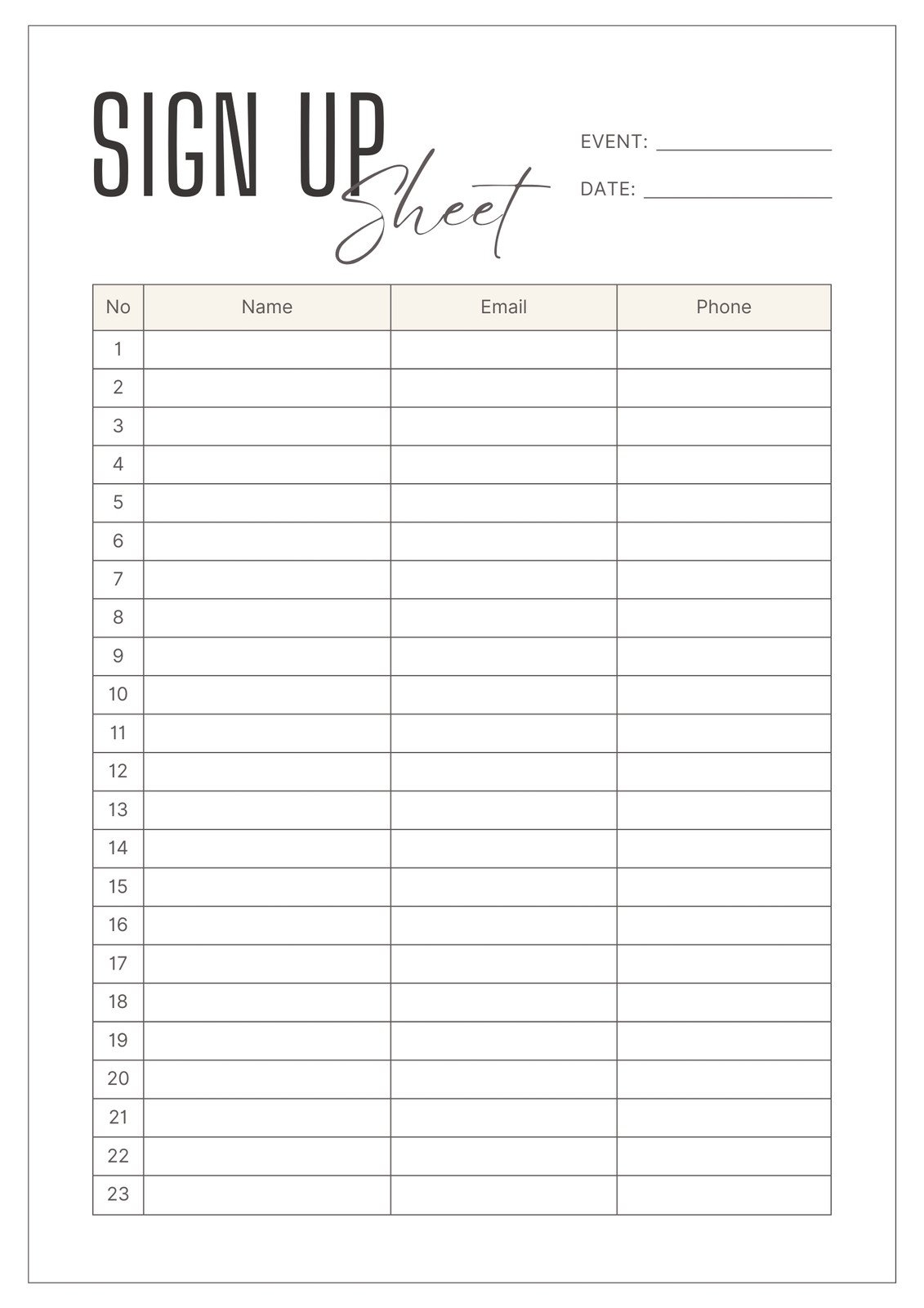 Free Editable Printable Document Templates Canva