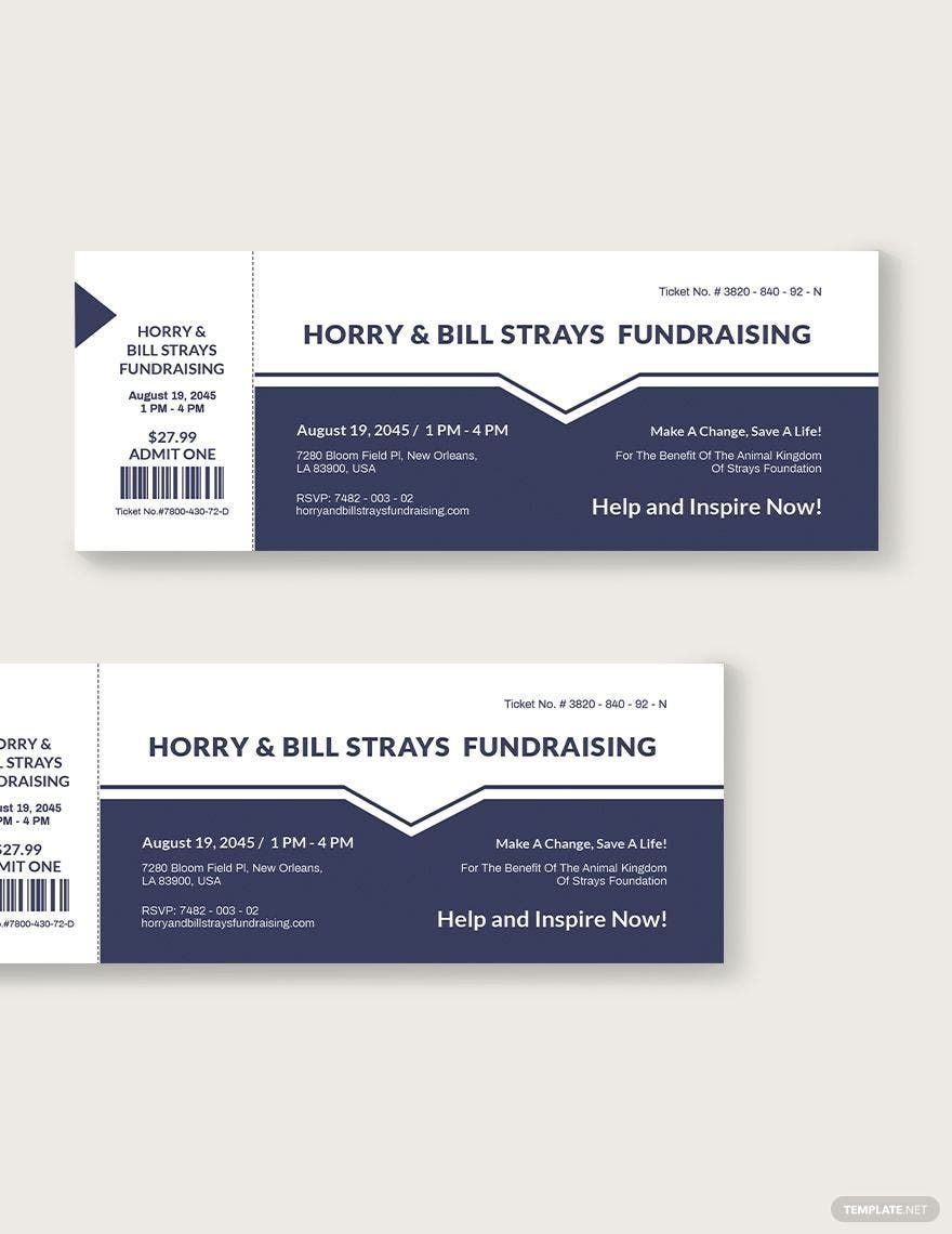 Free Fundraiser Ticket Templates Editable And Printable Free Fundraiser Ticket Templates Editable And Printable