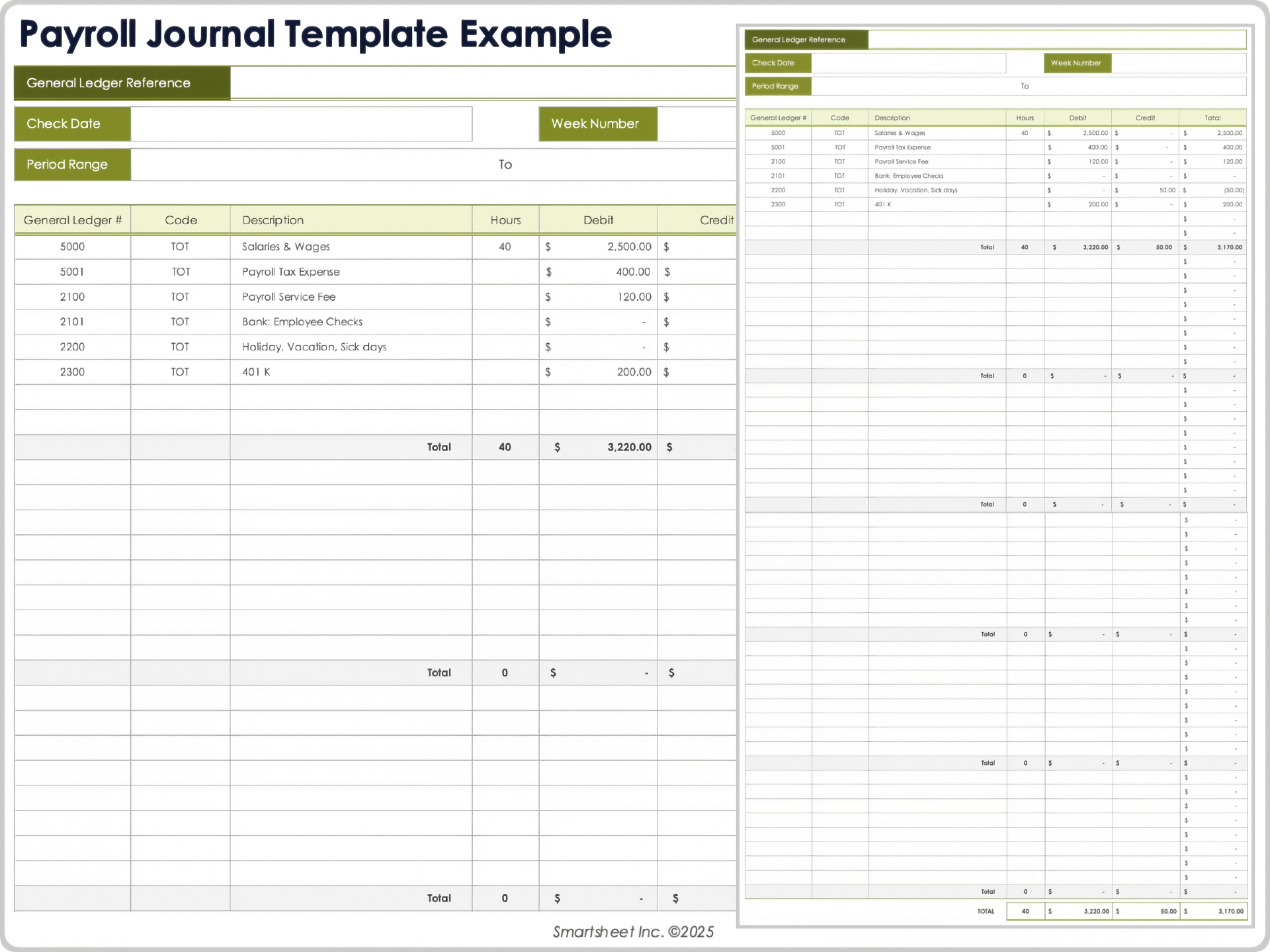 Free Payroll Templates