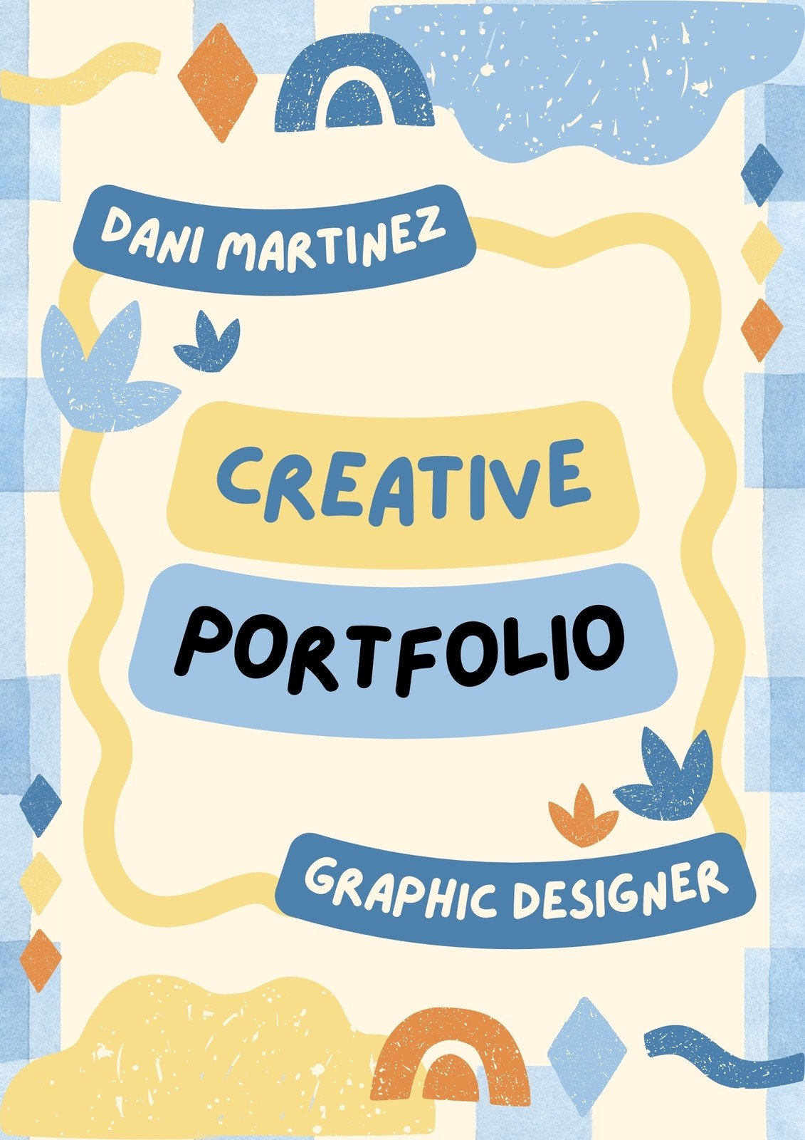 Free Portfolio Cover Page Templates To Use And Print Canva Free Portfolio Cover Page Templates To Use And Print Canva
