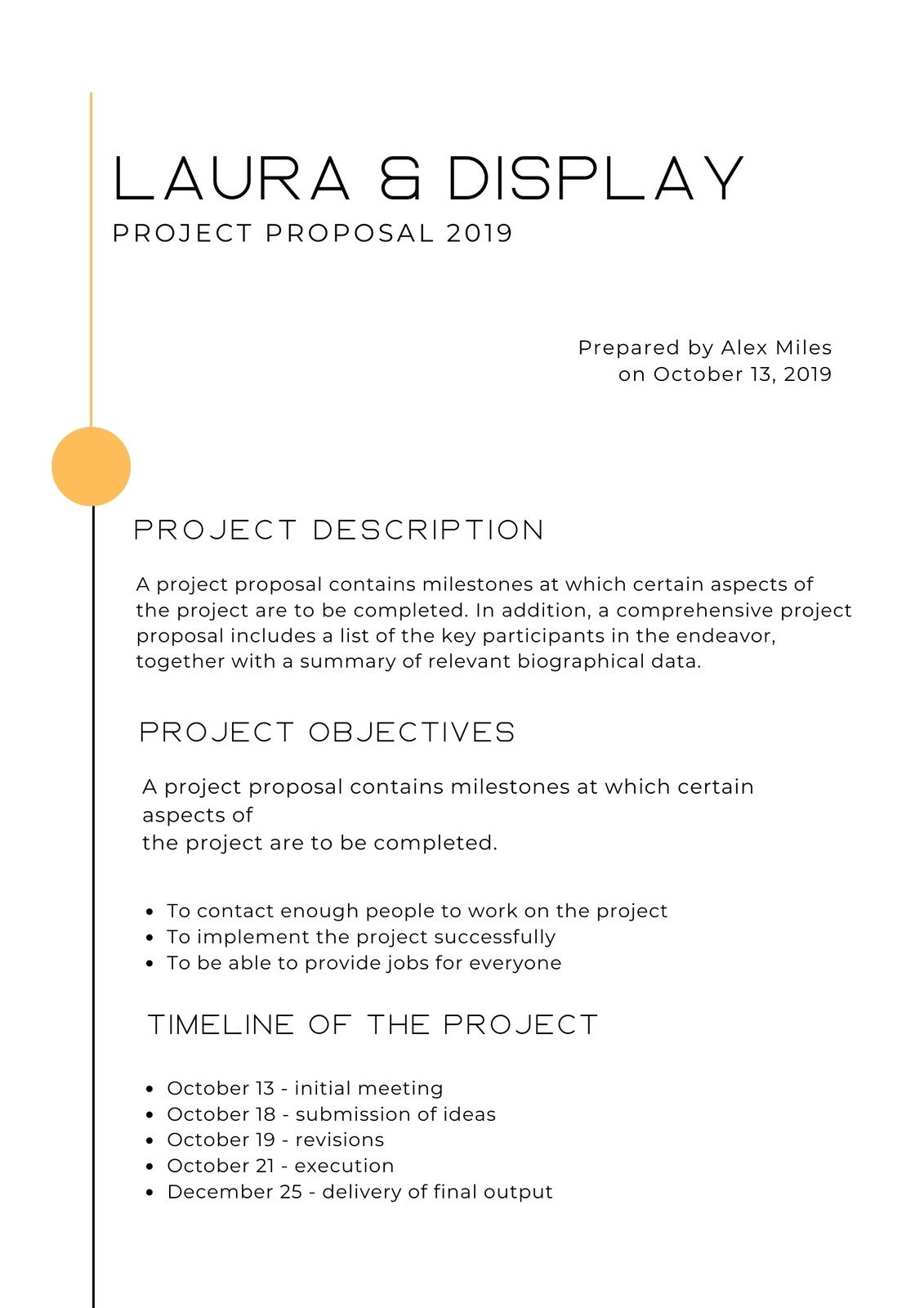 Free Printable Editable Proposal Templates For Work Or School Canva