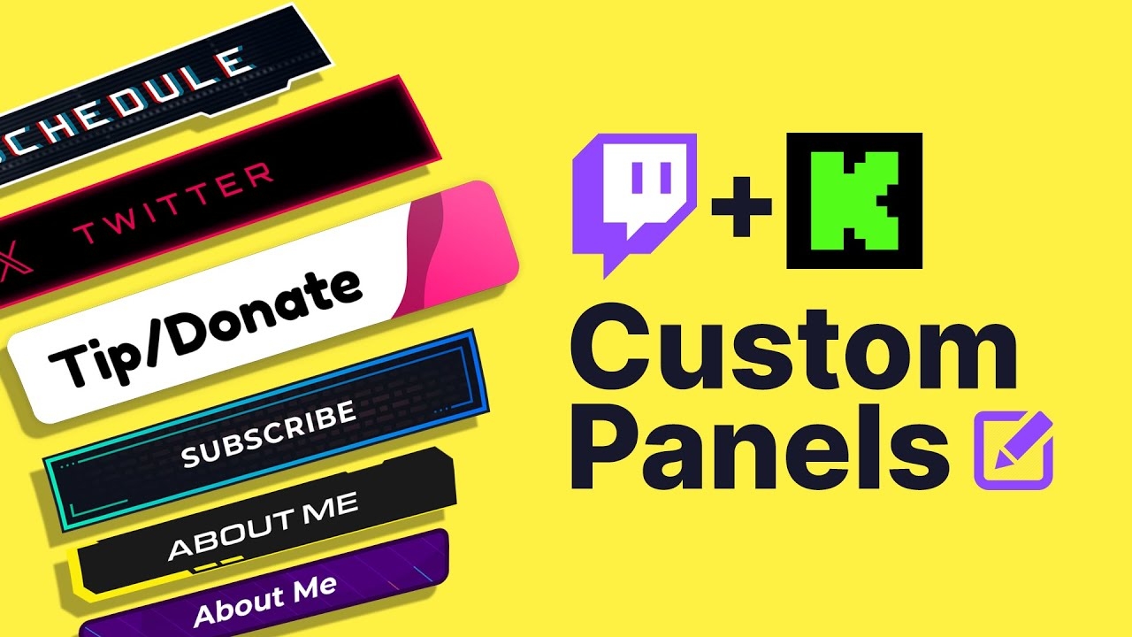 Free Twitch Panels Maker And Templates Nerd Or Die