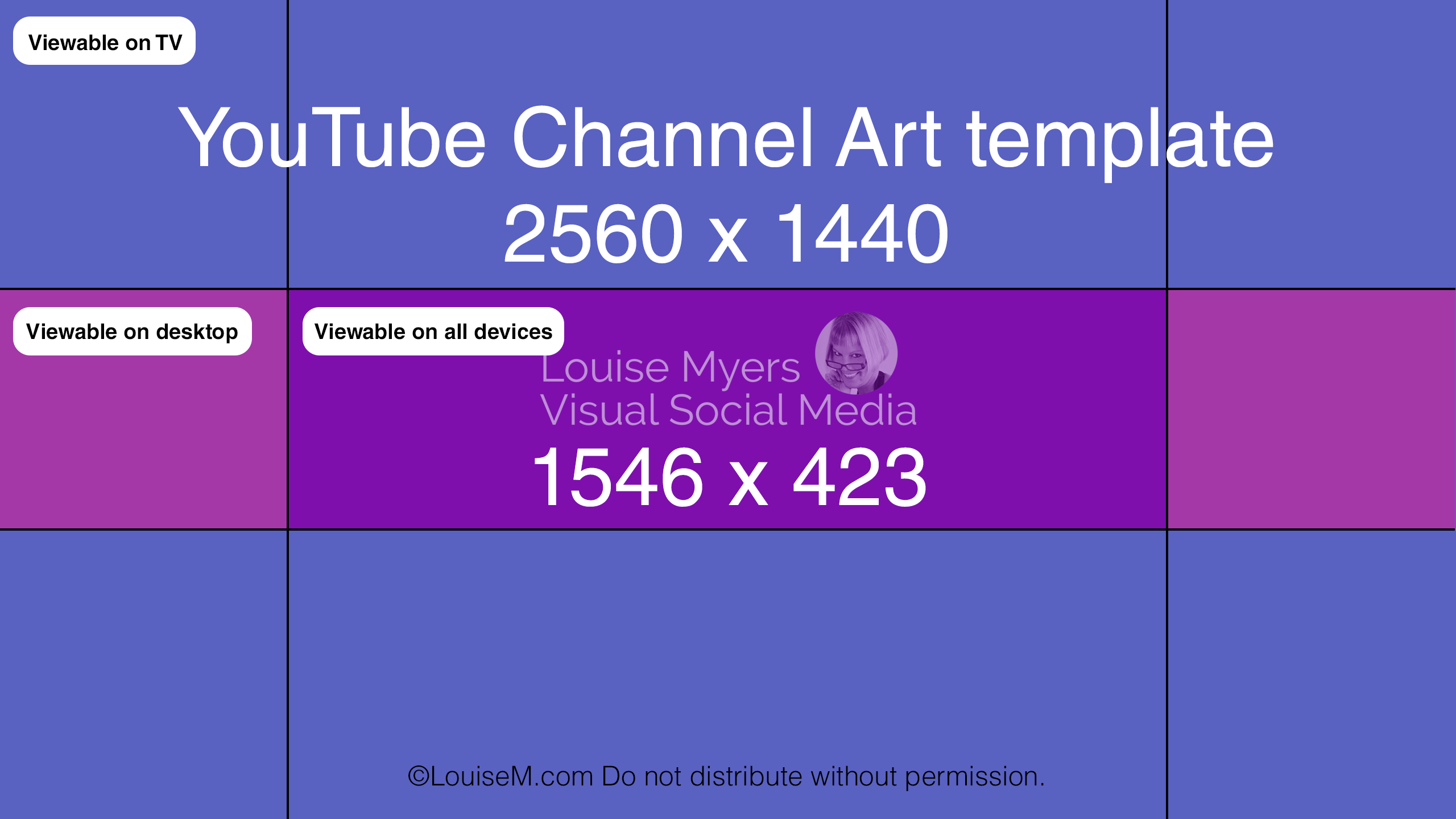 How To Create Awesome YouTube Channel Art with Free Templates LouiseM How To Create Awesome YouTube Channel Art with Free Templates LouiseM