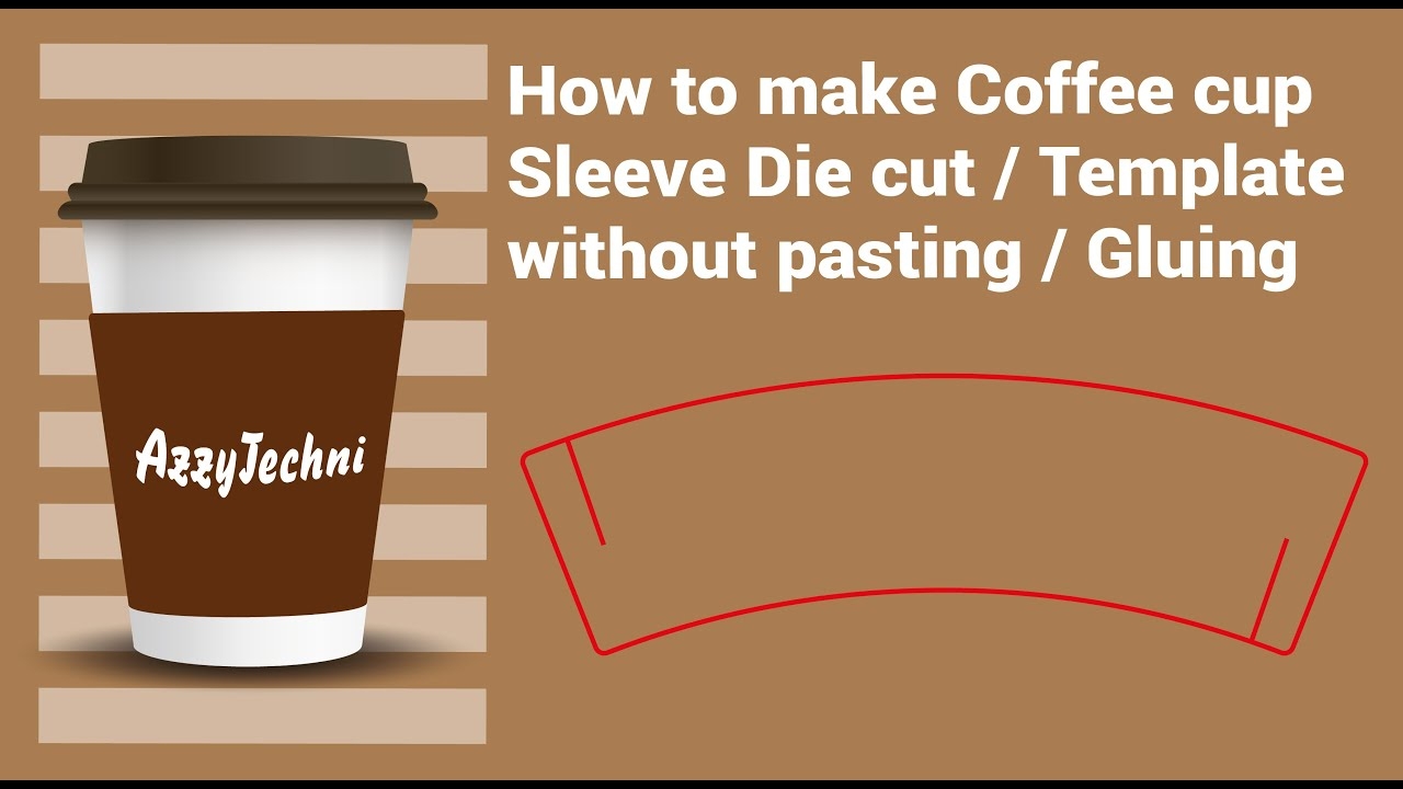 coffee sleeve template