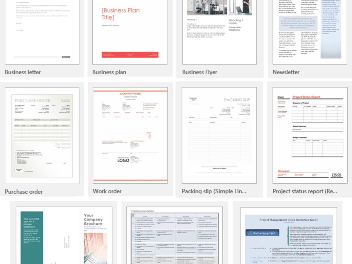 How To Use Templates In Microsoft Word With Samples HubPages