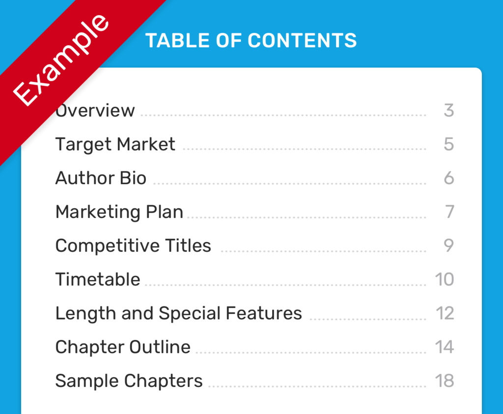 How To Write A Book Proposal In 9 Steps