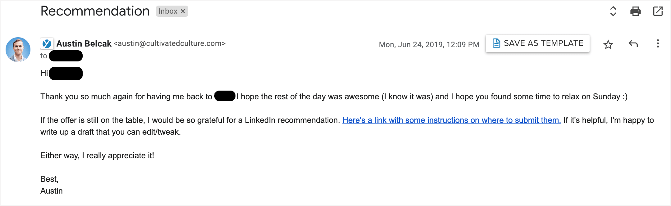 How To Write A Crazy Effective LinkedIn Recommendation With Examples 
