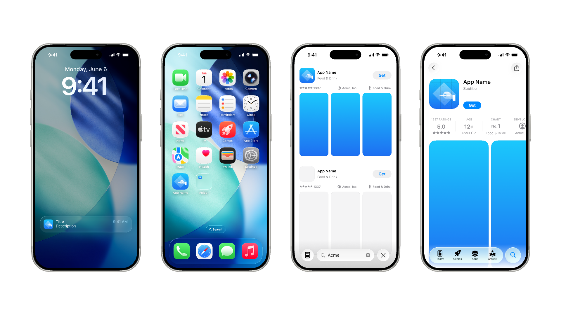 IOS App Icon Template Figma