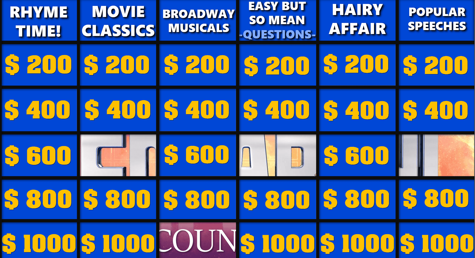 Jeopardy Game Template For PowerPoint 2022 SlideLizard 
